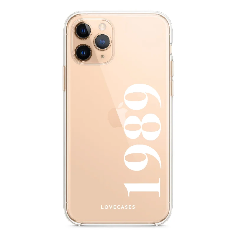 Personalised White Year Phone Case