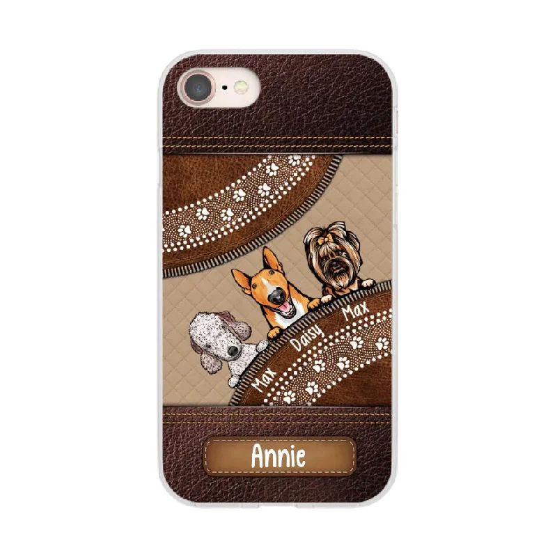 Dog Phone Case - Personalized Gifts for Custom Dog - Phone Case for Dog Mom and Dog Lovers