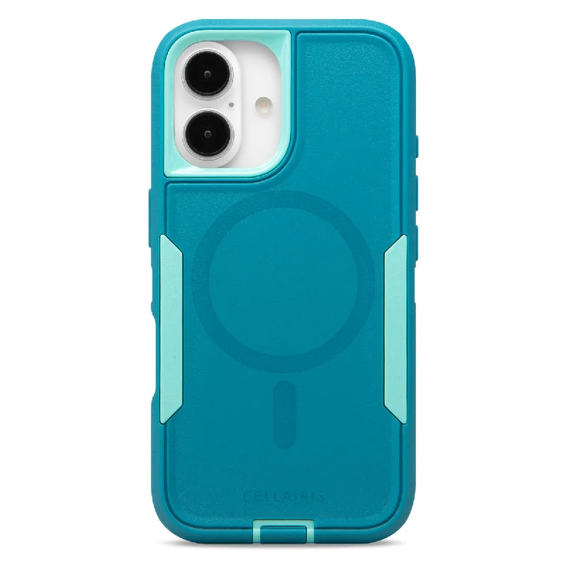 Rapture Rugged - iPhone 16 Ocean Blue/ Turquoise w/ MagSafe Case