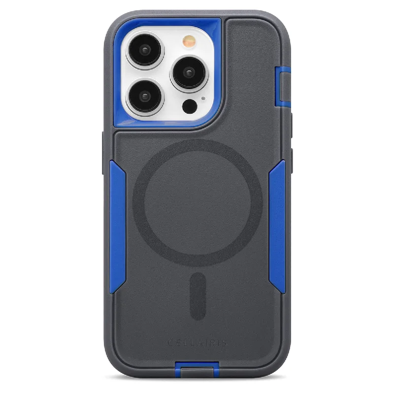 Rapture Rugged - iPhone 16 Pro Dark Gray/ Blue w/ MagSafe Case