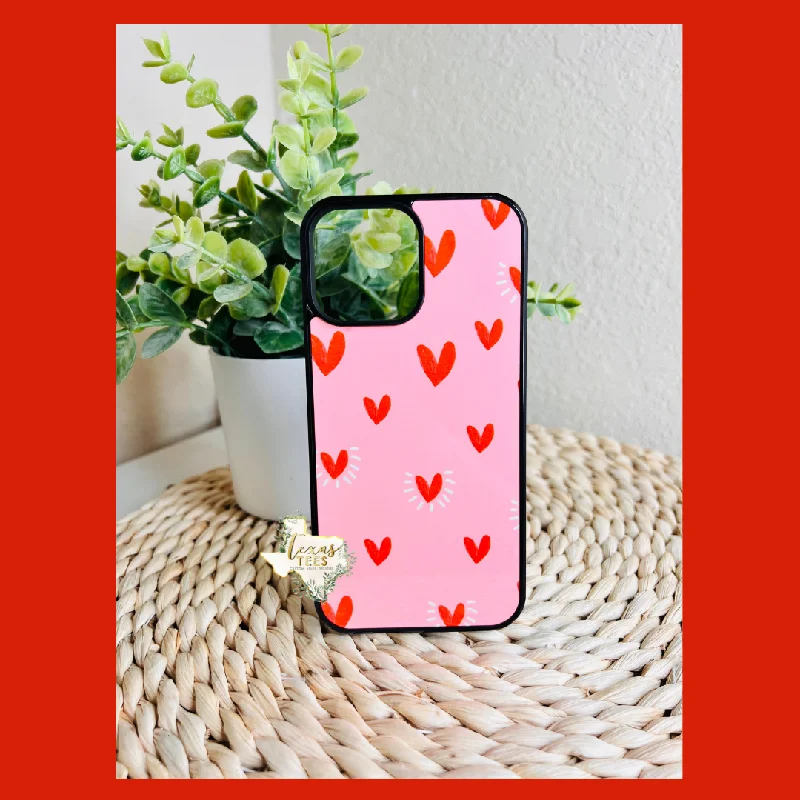 Red Hearts Phone Case - IPhone & Samsung