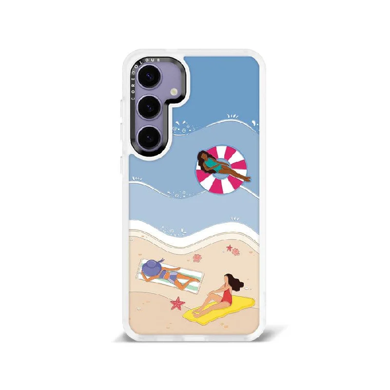 Samsung Galaxy S24+ Azure Splash Phone Case