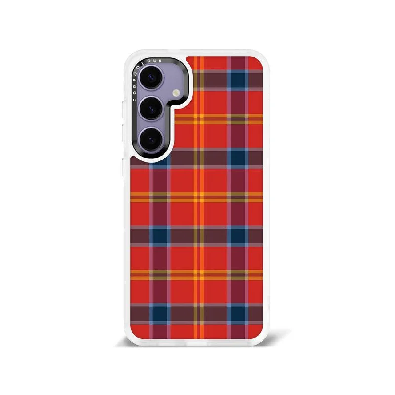 Samsung Galaxy S24+ Classic Plaid Phone Case