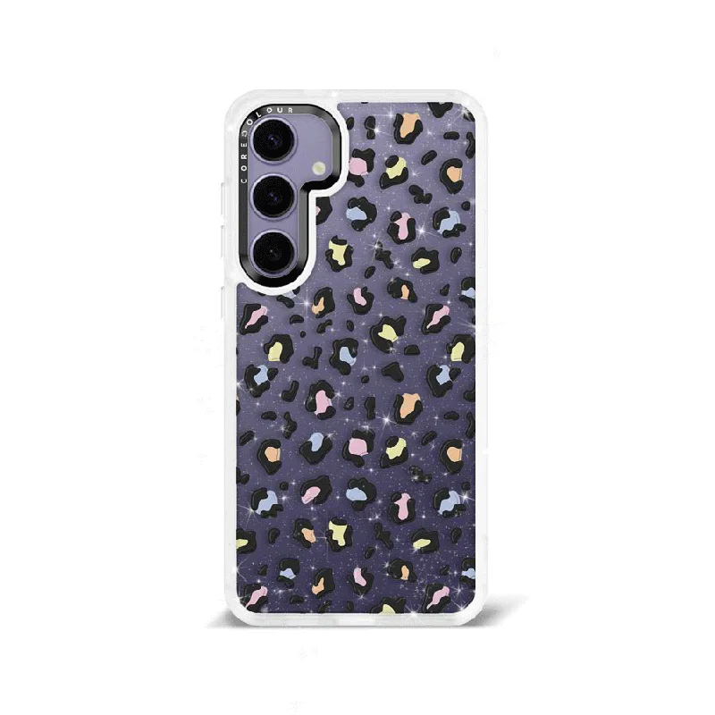 Samsung Galaxy S24+ Colourful Leopard Glitter Phone Case