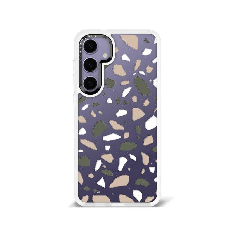 Samsung Galaxy S24+ Marble Confetti Phone Case