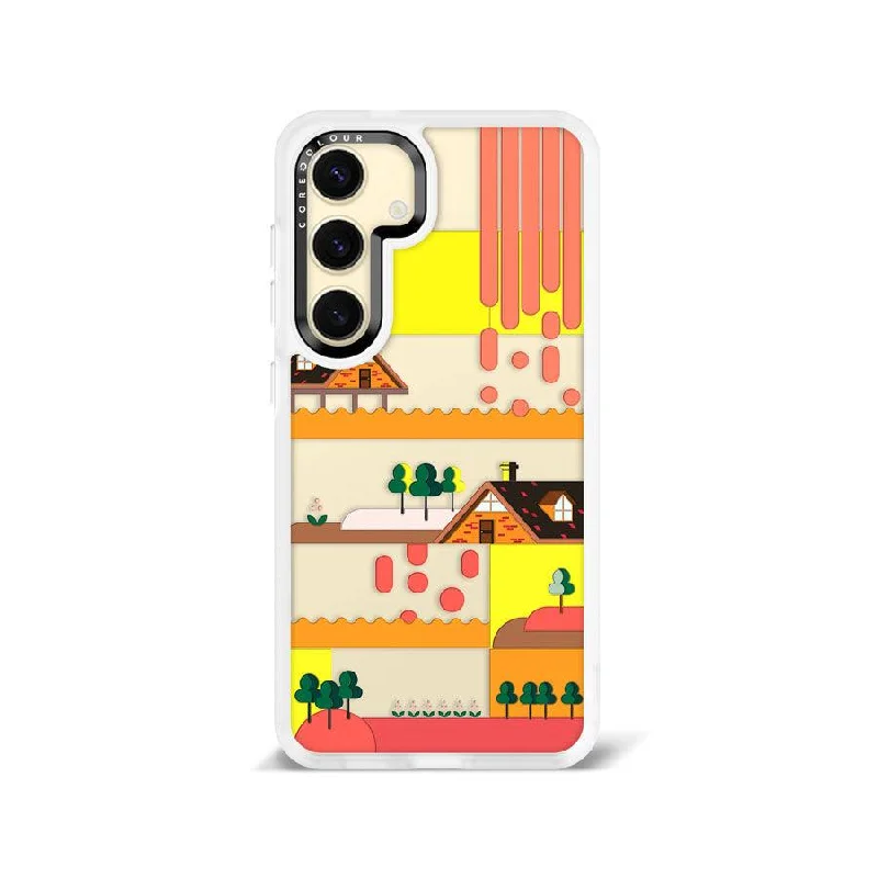 Samsung Galaxy S24 Sunset Cottage Phone Case