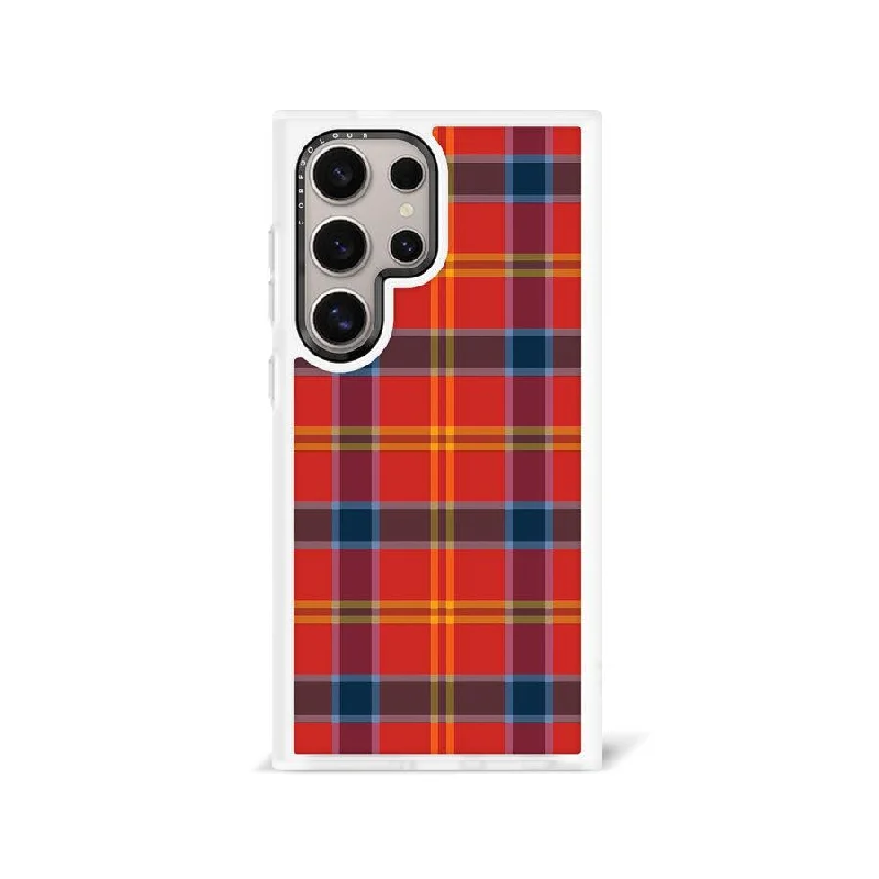 Samsung Galaxy S24 Ultra Classic Plaid Phone Case