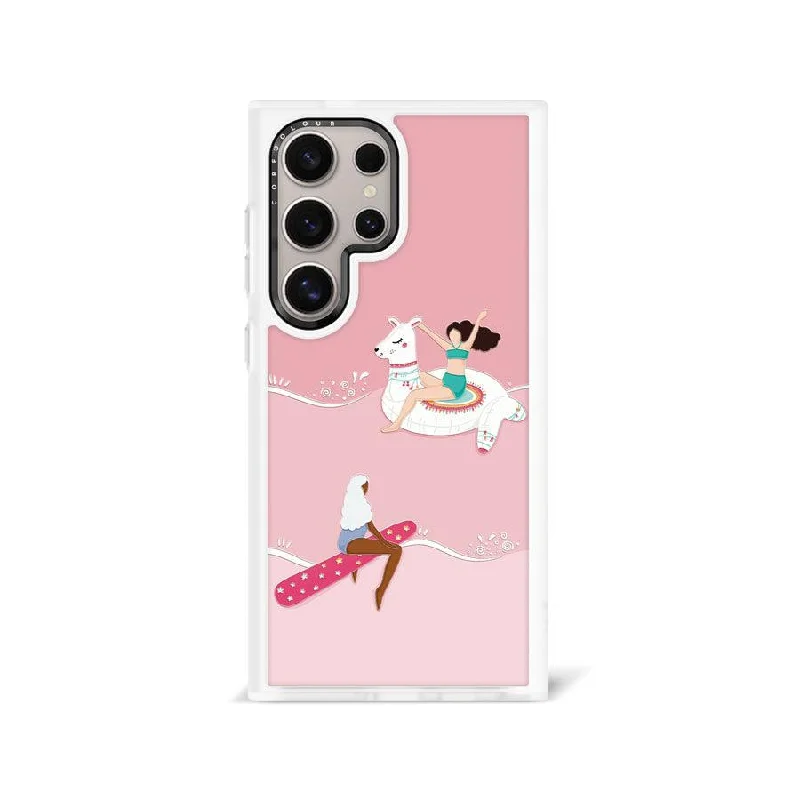 Samsung Galaxy S24 Ultra Pinky Summer Days Phone Case