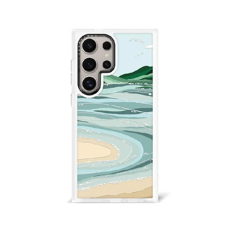 Samsung Galaxy S24 Ultra Whitehaven Beach Phone Case