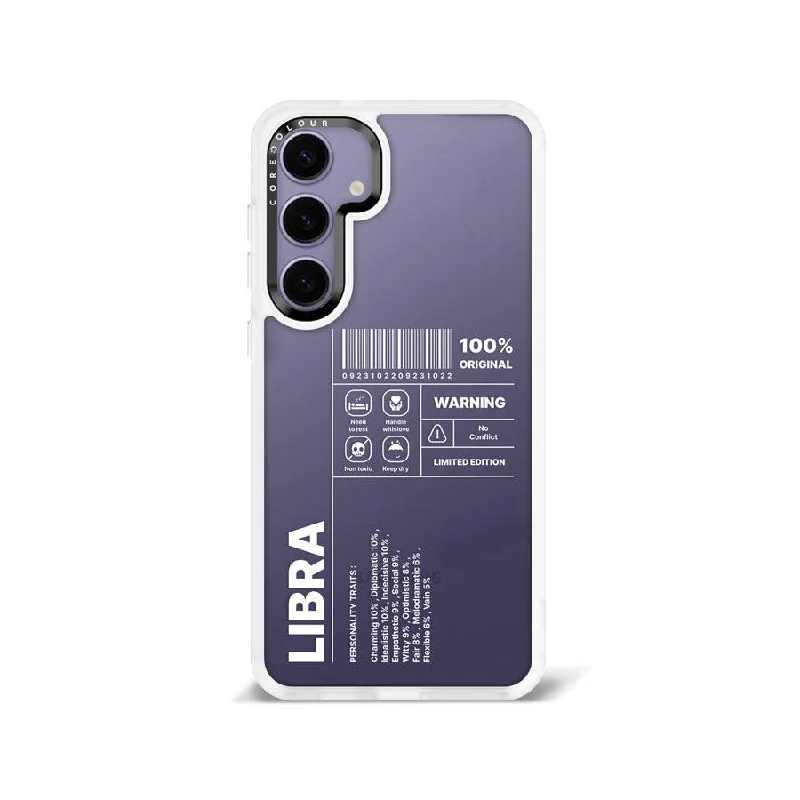 Samsung Galaxy S24+ Warning Libra Phone Case