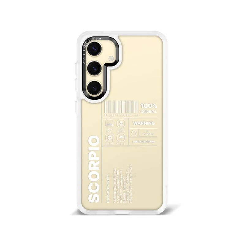 Samsung Galaxy S24 Warning Scorpio Phone Case