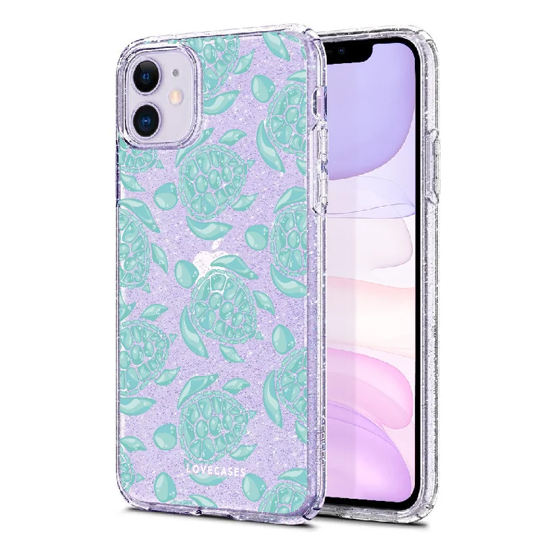 Sea Turtles Glitter Phone Case