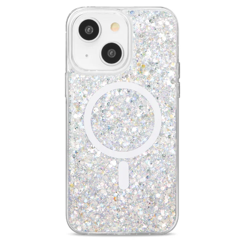 Showcase Glam - iPhone 15 Plus Silver w/ MagSafe Case