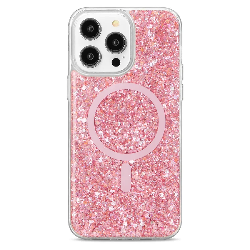 Showcase Glam - iPhone 15 Pro Baby Pink w/ MagSafe Case