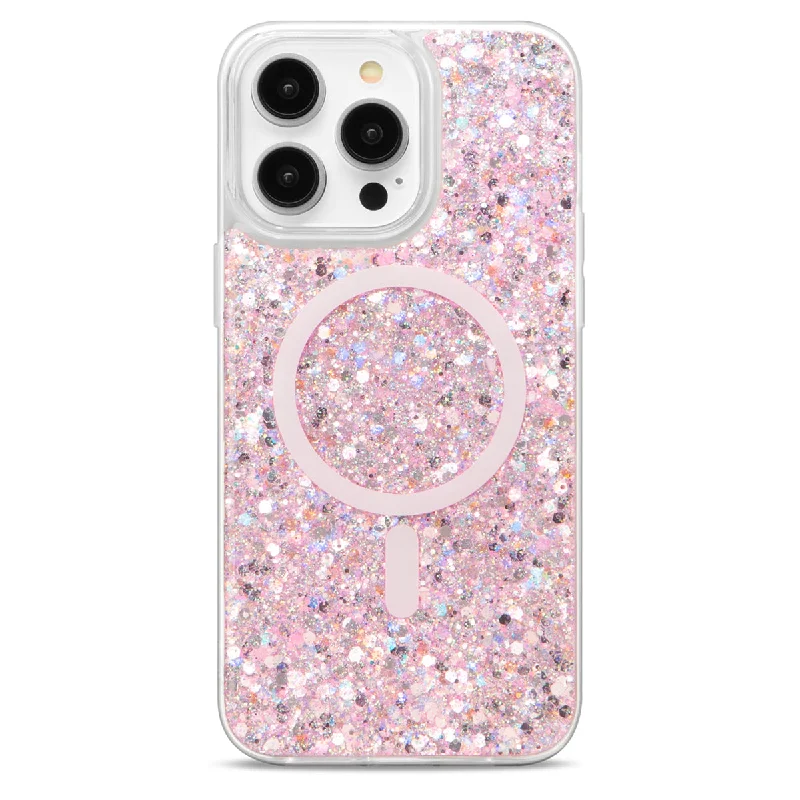 Showcase Glam - iPhone 15 Pro Max Baby Pink w/ MagSafe Case