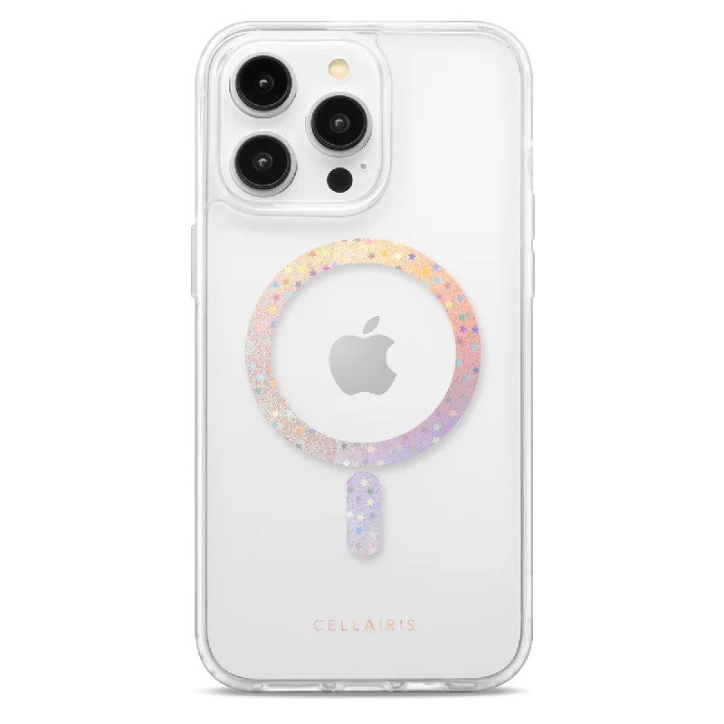 Showcase Halo - iPhone 13 Pro Max/ iPhone 12 Pro Max Rainbow Glitter w/ MagSafe Case