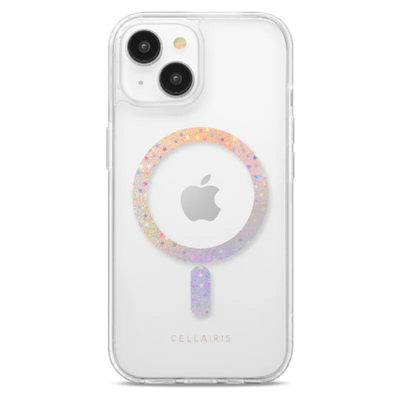 Showcase Halo - iPhone 15/ iPhone 14/ iPhone 13 Rainbow Glitter w/ MagSafe Case