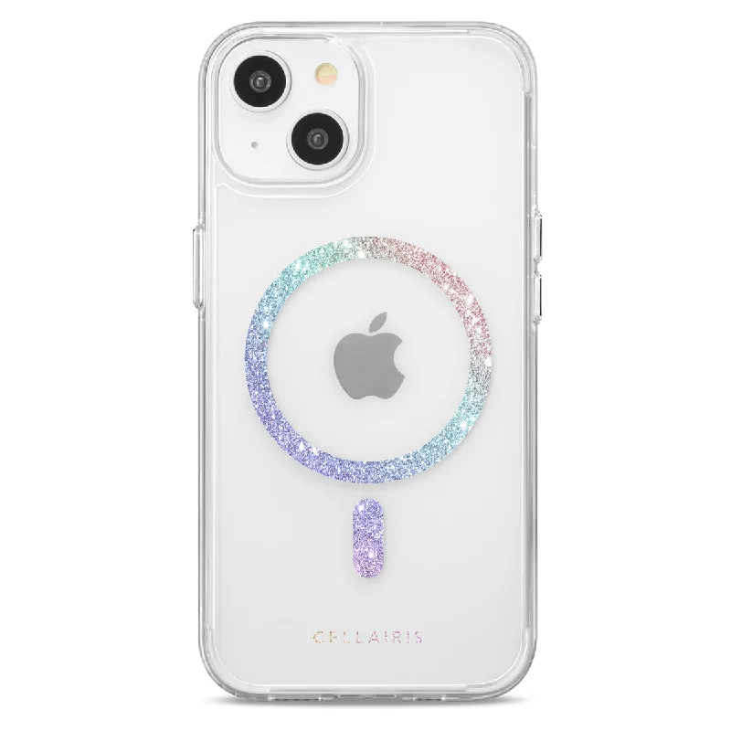 Showcase Halo - iPhone 15 Plus/ iPhone 14 Plus Rainbow Glitter w/ MagSafe Case