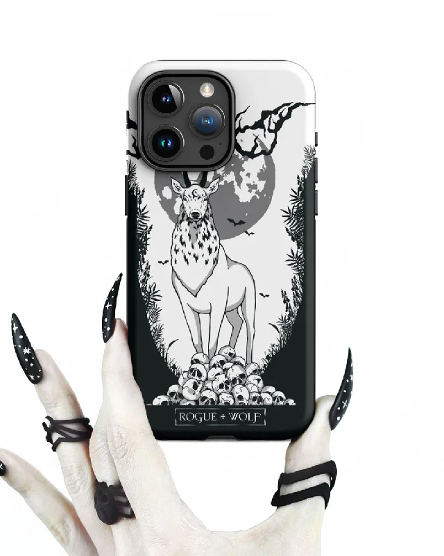 Stag Guardian Tough Phone Case for iPhone - Anti-scratch Shockproof Witchy Goth Phone case cover