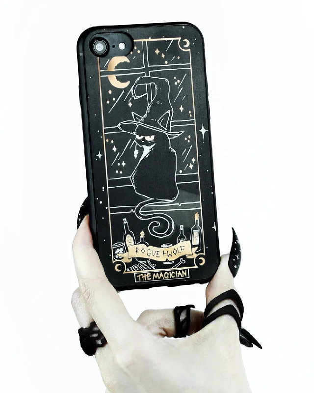 The Magician Tarot Phone Case - Mirror Gold Details