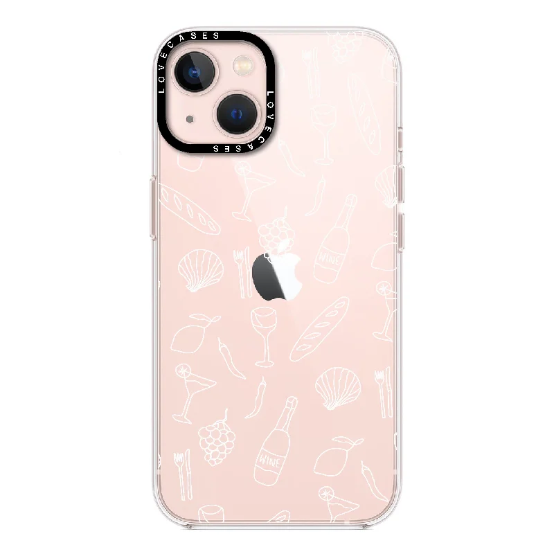 White Summer Holidays Premium Phone Case